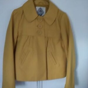 BB Dakota Mustard Trench Coat